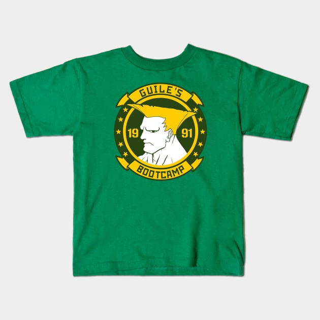 Guile's Bootcamp Kids T-Shirt by buby87